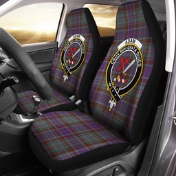 ScotsTee Shop Scottish Adam Weathered Clan Crest Tartan Car Seat Covers