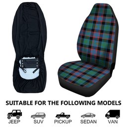 ScotsTee Shop Scottish Alexander Hunting Ancient Clan Crest Tartan Car Seat Covers