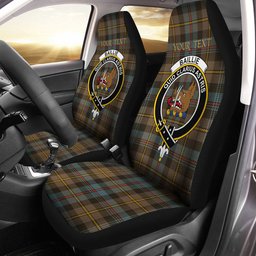 ScotsTee Shop Scottish Baillie Weathered Clan Crest Tartan Car Seat Covers