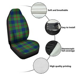 ScotsTee Shop Scottish Agnew (MacAgnew) Modern Clan Crest Tartan Car Seat Covers