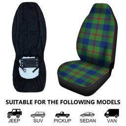 ScotsTee Shop Scottish Agnew (MacAgnew) Modern Clan Crest Tartan Car Seat Covers