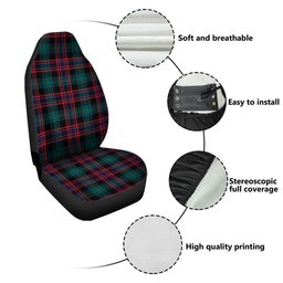 ScotsTee Shop Scottish Alexander Hunting Modern Clan Crest Tartan Car Seat Covers