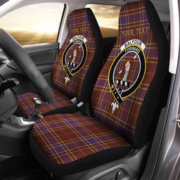 ScotsTee Shop Scottish Balfour Weathered Clan Crest Tartan Car Seat Covers