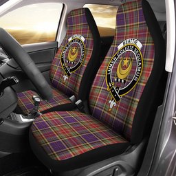 ScotsTee Shop Scottish Beattie Weathered Clan Crest Tartan Car Seat Covers