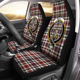 ScotsTee Shop Scottish Bell Border (Bell Southern Bell) Weathered Clan Crest Tartan Car Seat Covers