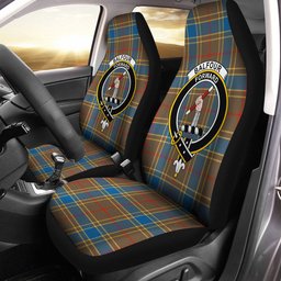 ScotsTee Shop Scottish Balfour Ancient Clan Crest Tartan Car Seat Covers