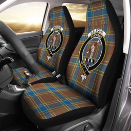 ScotsTee Shop Scottish Balfour Ancient Clan Crest Tartan Car Seat Covers