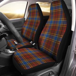 ScotsTee Shop Scottish Balfour Modern Clan Crest Tartan Car Seat Covers