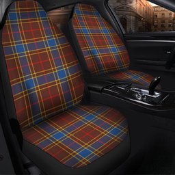 ScotsTee Shop Scottish Balfour Modern Clan Crest Tartan Car Seat Covers