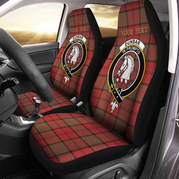 ScotsTee Shop Scottish Dunbar Weathered Clan Crest Tartan Car Seat Covers