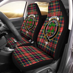 ScotsTee Shop Scottish Christie Modern Clan Crest Tartan Car Seat Covers