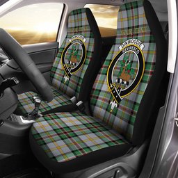 ScotsTee Shop Scottish Dinwoodie Modern Clan Crest Tartan Car Seat Covers
