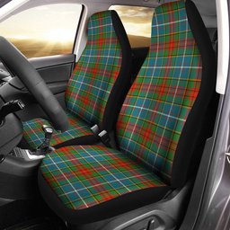 ScotsTee Shop Scottish Crozier Ancient Clan Crest Tartan Car Seat Covers
