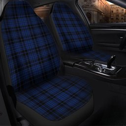 ScotsTee Shop Scottish Clark (Clergy) Modern Clan Crest Tartan Car Seat Covers