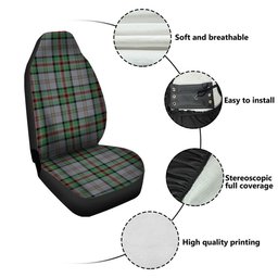 ScotsTee Shop Scottish Dinwoodie Ancient Clan Crest Tartan Car Seat Covers