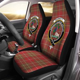 ScotsTee Shop Scottish Burnett Weathered Clan Crest Tartan Car Seat Covers