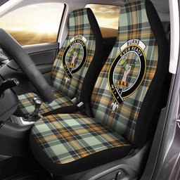 ScotsTee Shop Scottish Burns Modern Clan Crest Tartan Car Seat Covers