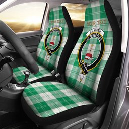 ScotsTee Shop Scottish Erskine Green Clan Crest Tartan Car Seat Covers