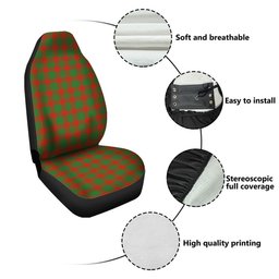 ScotsTee Shop Scottish Donachie Ancient Clan Crest Tartan Car Seat Covers