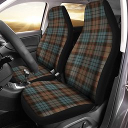 ScotsTee Shop Scottish Fletcher Family Weathered Clan Crest Tartan Car Seat Covers