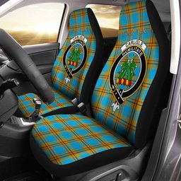 ScotsTee Shop Scottish Carlisle (Carlill) Ancient Clan Crest Tartan Car Seat Covers