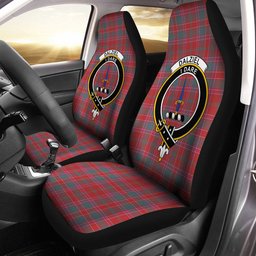 ScotsTee Shop Scottish Dalziel Weathered Clan Crest Tartan Car Seat Covers