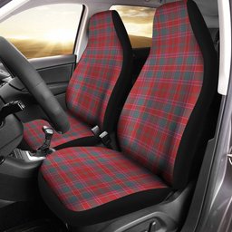 ScotsTee Shop Scottish Dalziel Weathered Clan Crest Tartan Car Seat Covers