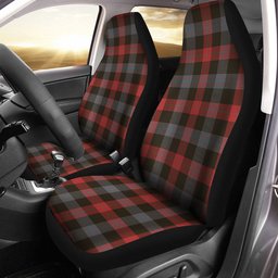 ScotsTee Shop Scottish Brown (Broun) Weathered Clan Crest Tartan Car Seat Covers