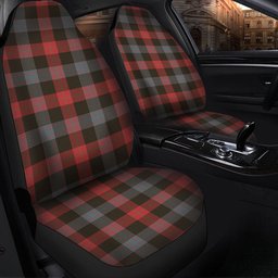 ScotsTee Shop Scottish Brown (Broun) Weathered Clan Crest Tartan Car Seat Covers