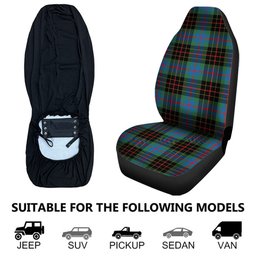 ScotsTee Shop Scottish Brodie Hunting Modern Clan Crest Tartan Car Seat Covers