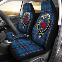 ScotsTee Shop Scottish Dempster Modern Clan Crest Tartan Car Seat Covers