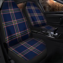 ScotsTee Shop Scottish Crichton (Creighton) Modern Clan Crest Tartan Car Seat Covers