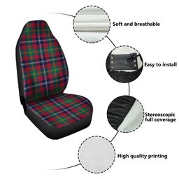 ScotsTee Shop Scottish Forrester Modern Clan Crest Tartan Car Seat Covers