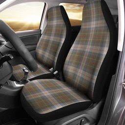 ScotsTee Shop Scottish Brodie Silver (Brodie Muted) Ancient Clan Crest Tartan Car Seat Covers