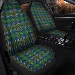 ScotsTee Shop Scottish Cockburn (Coburn) Modern Clan Crest Tartan Car Seat Covers