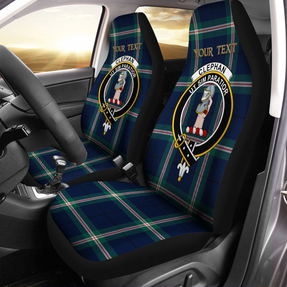 ScotsTee Shop Scottish Cleland Modern Clan Crest Tartan Car Seat Covers