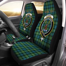 ScotsTee Shop Scottish Forbes Ancient Clan Crest Tartan Car Seat Covers