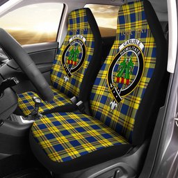 ScotsTee Shop Scottish Carlisle (Carlill) Modern Clan Crest Tartan Car Seat Covers