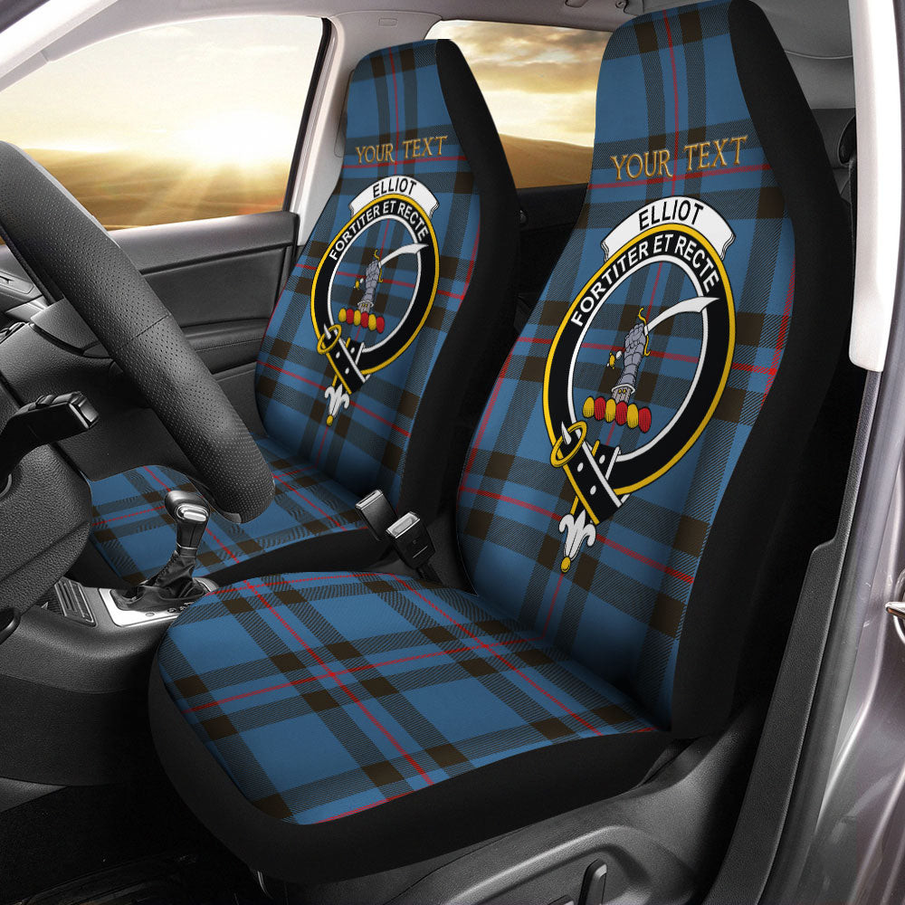 ScotsTee Shop Scottish Elliot (Ellot) Modern Clan Crest Tartan Car Seat Covers