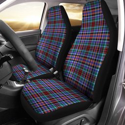 ScotsTee Shop Scottish Huntly Modern Clan Crest Tartan Car Seat Covers