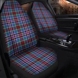 ScotsTee Shop Scottish Huntly Modern Clan Crest Tartan Car Seat Covers