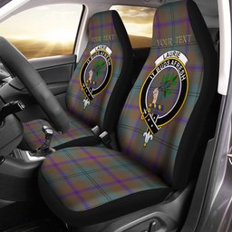 ScotsTee Shop Scottish Laurie Weathered Clan Crest Tartan Car Seat Covers