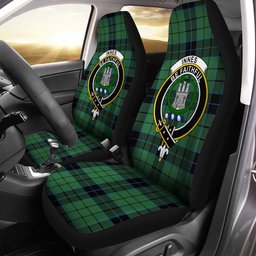 ScotsTee Shop Scottish Innes (Georgina) Clan Crest Tartan Car Seat Covers