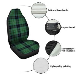 ScotsTee Shop Scottish Innes (Georgina) Clan Crest Tartan Car Seat Covers