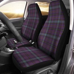 ScotsTee Shop Scottish Hope Vere Weathered Clan Crest Tartan Car Seat Covers