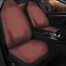 ScotsTee Shop Scottish MacKintosh Weathered Clan Crest Tartan Car Seat Covers