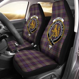 ScotsTee Shop Scottish Gillies Weathered Clan Crest Tartan Car Seat Covers