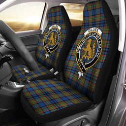 ScotsTee Shop Scottish Gillies Modern Clan Crest Tartan Car Seat Covers