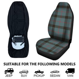 ScotsTee Shop Scottish Kincaid Weathered Clan Crest Tartan Car Seat Covers