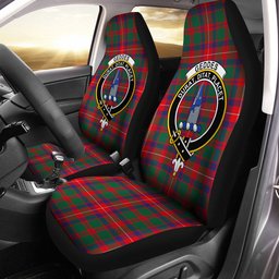 ScotsTee Shop Scottish Geddes Modern Clan Crest Tartan Car Seat Covers